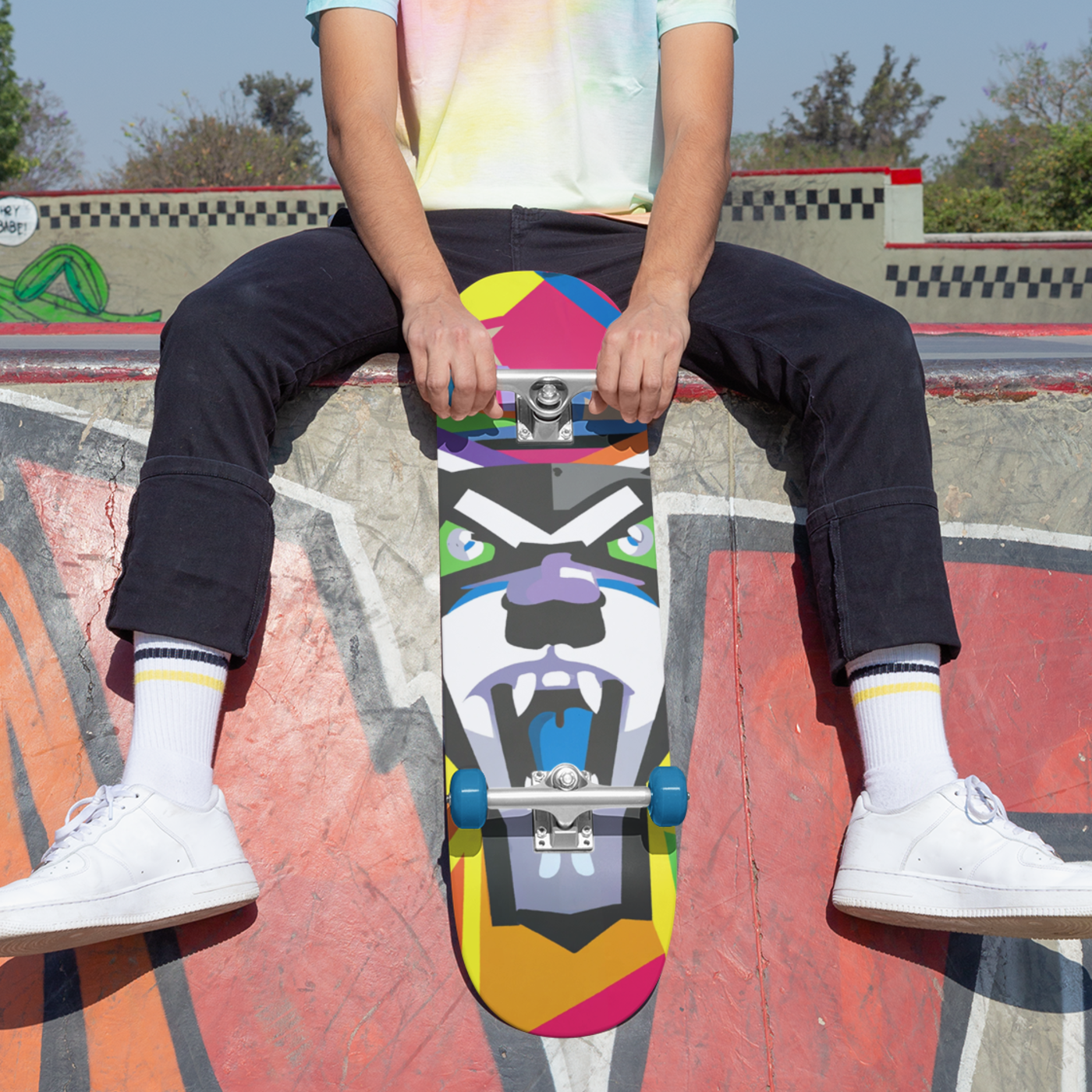 Angry Dog (v1) Custom Skateboard