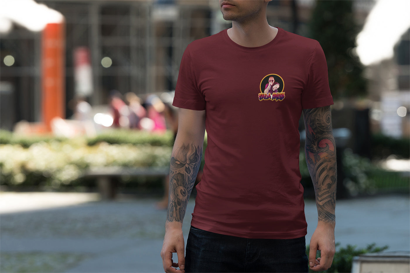 Fada Lines (v1) Unisex organic cotton t-shirt