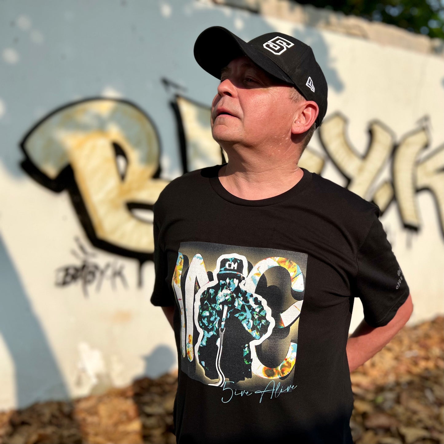 Signature Series (5ive Alive v5) Unisex organic cotton t-shirt MAIN FRONT PRINT