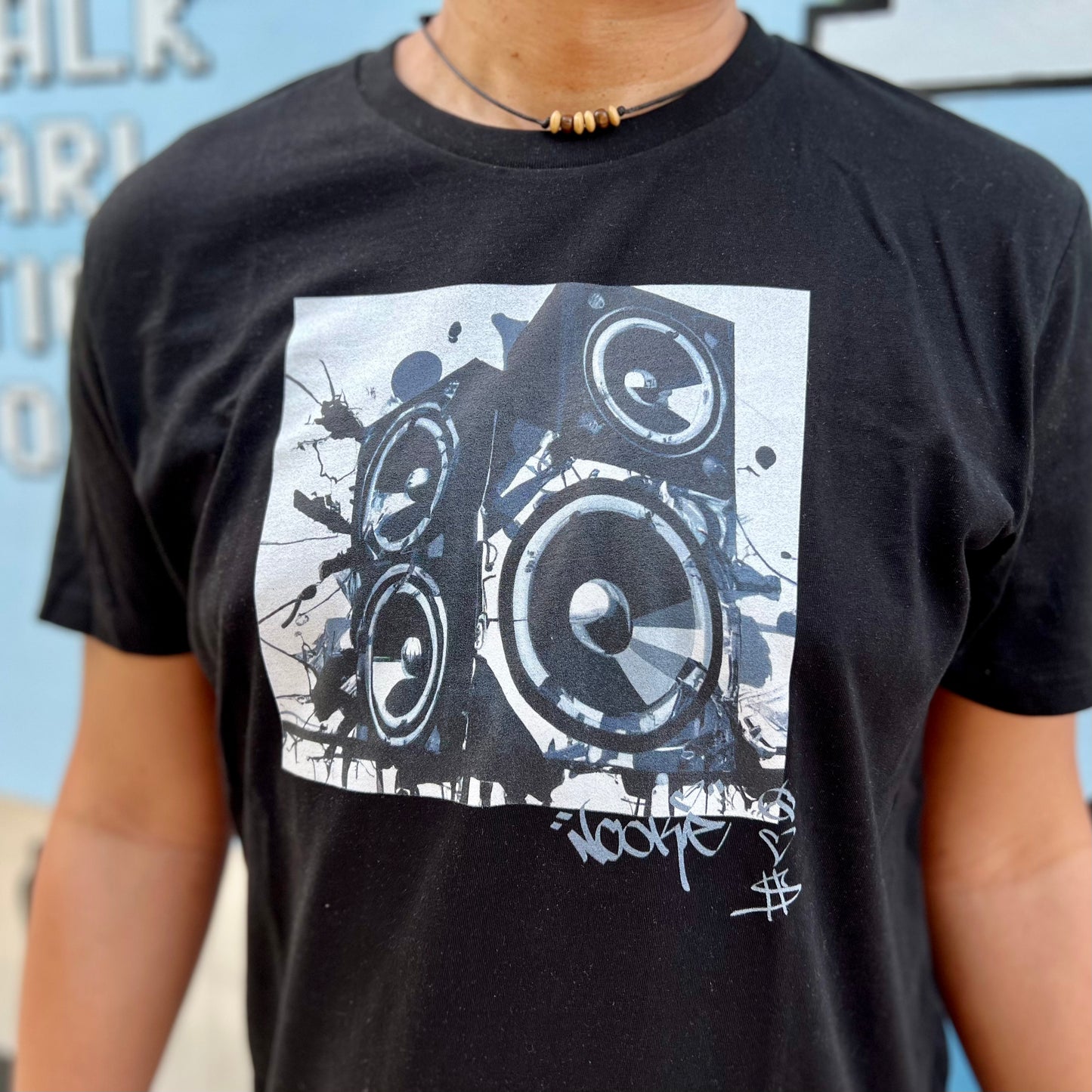 Signature Series (Nookie v2) Unisex organic cotton t-shirt MAIN FRONT PRINT