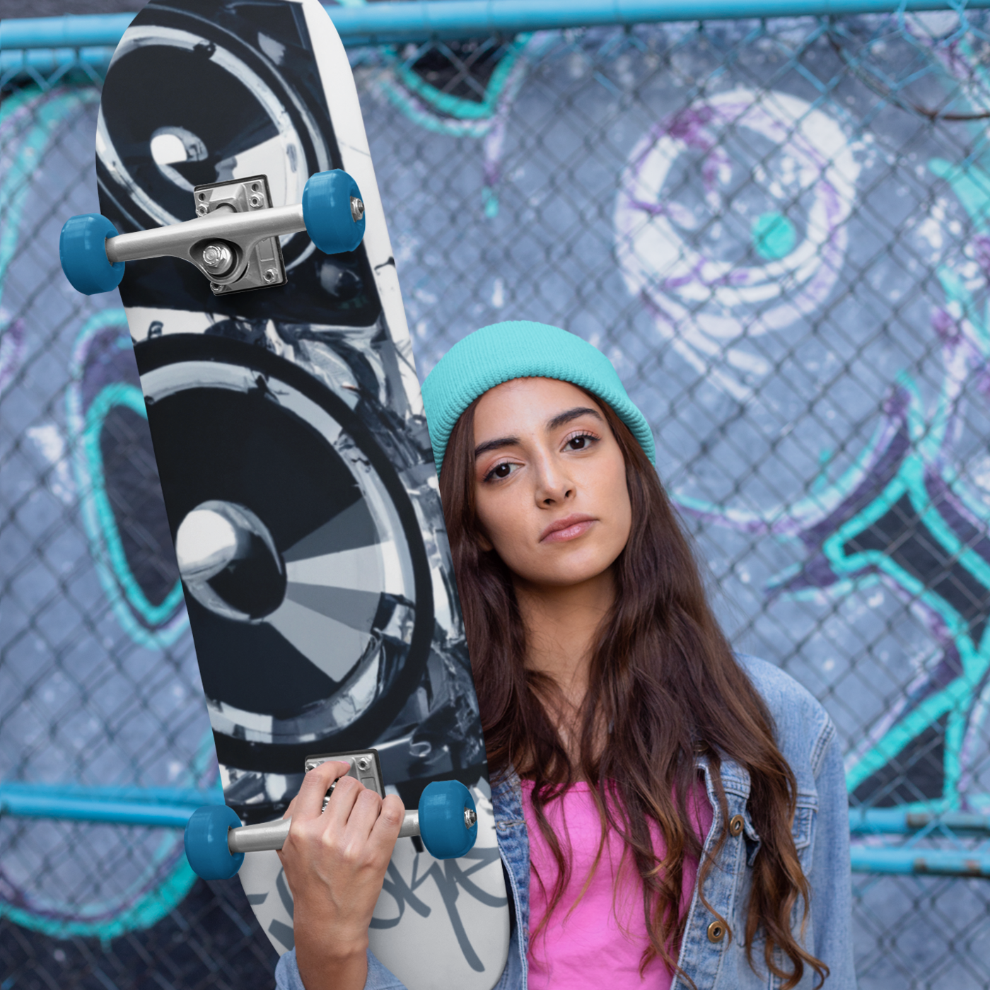 Nookie Speaker (v1) Custom Skateboard