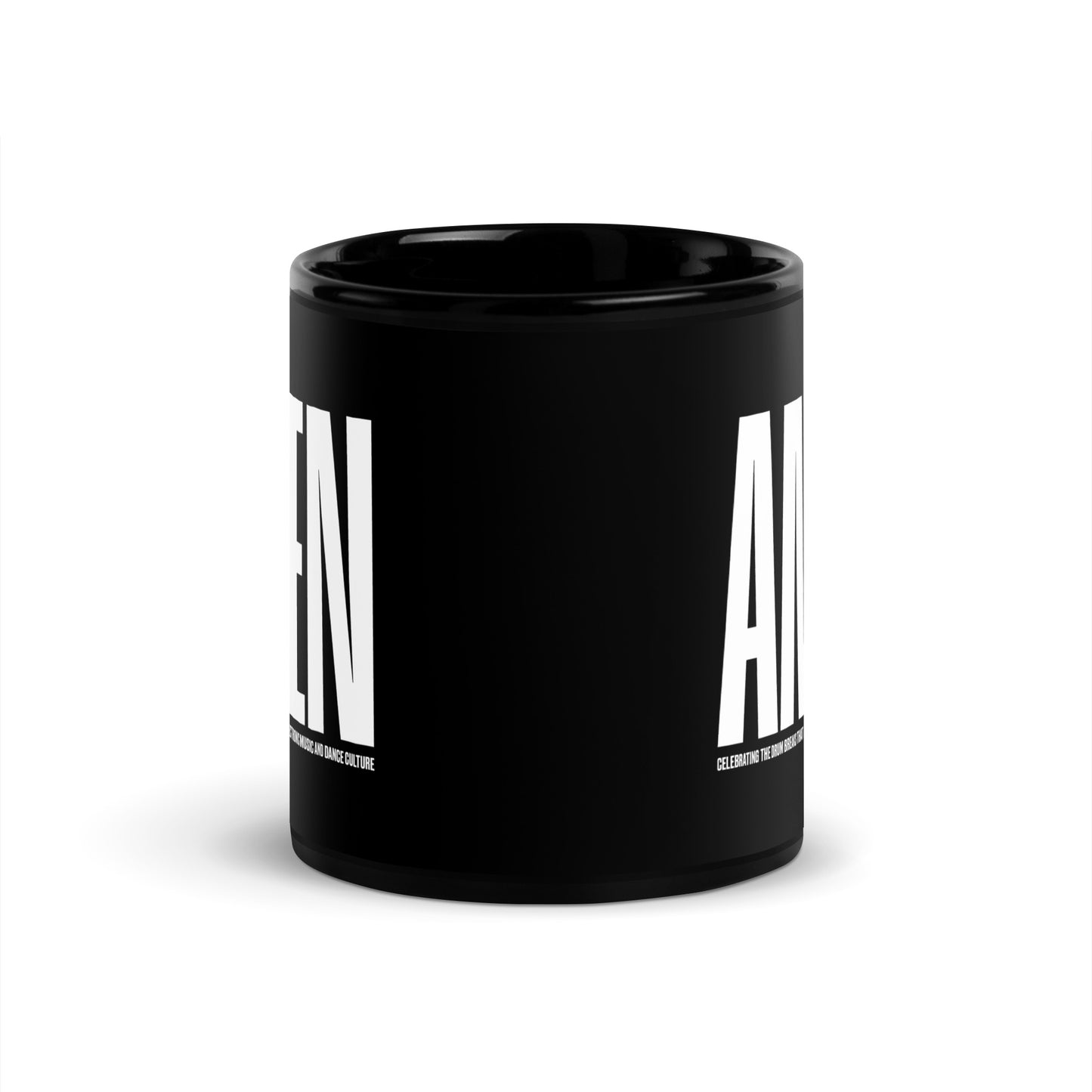 Breaks (Amen v1) Black Glossy Mug