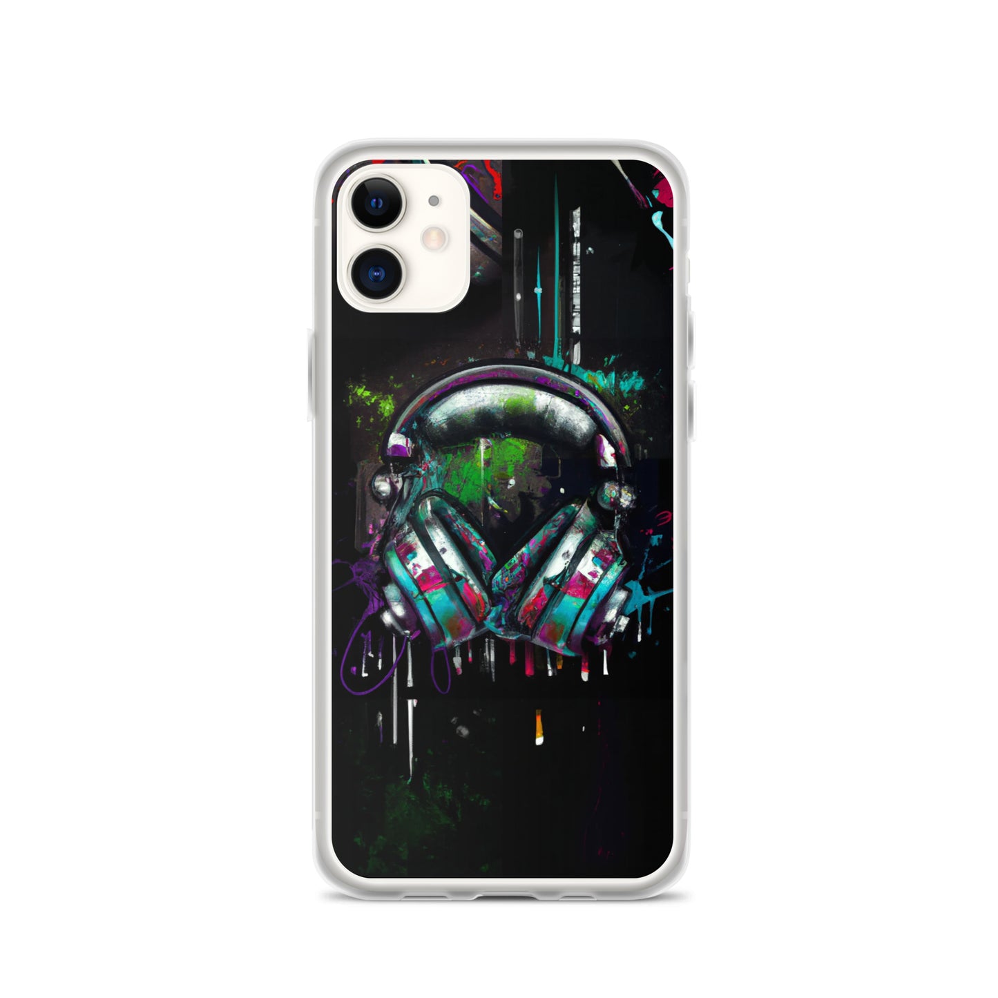 Headphones (v1) Clear Case for iPhone®