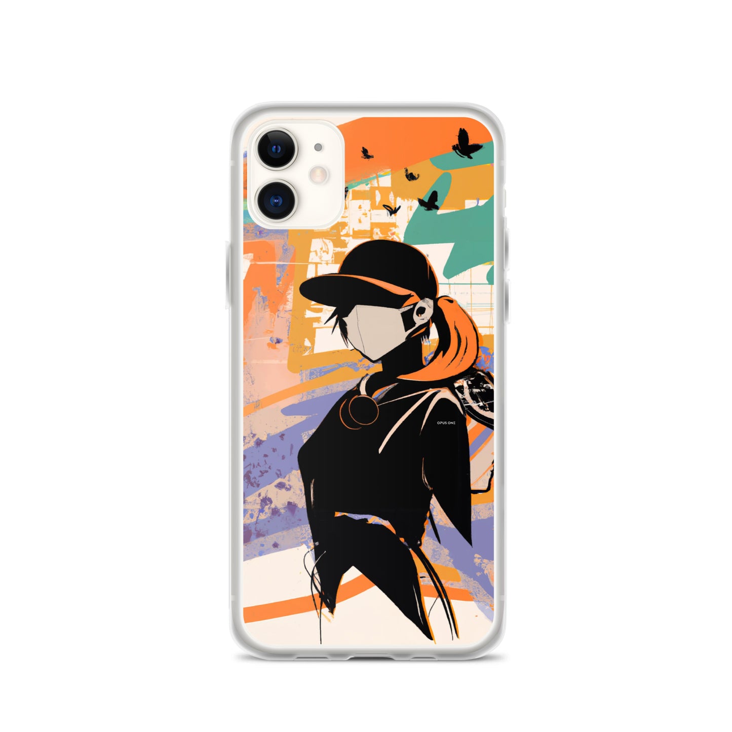 Girl in the Mask (v1) Clear Case for iPhone®