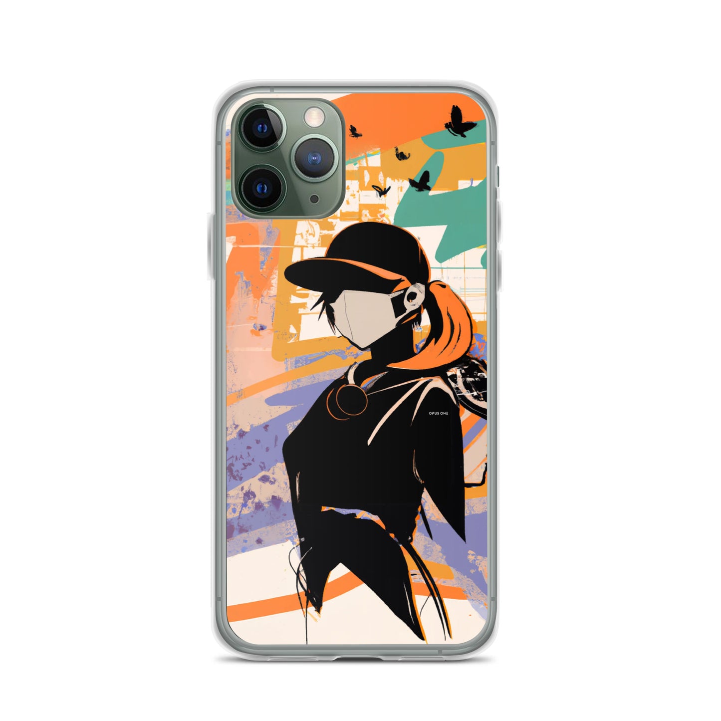 Girl in the Mask (v1) Clear Case for iPhone®