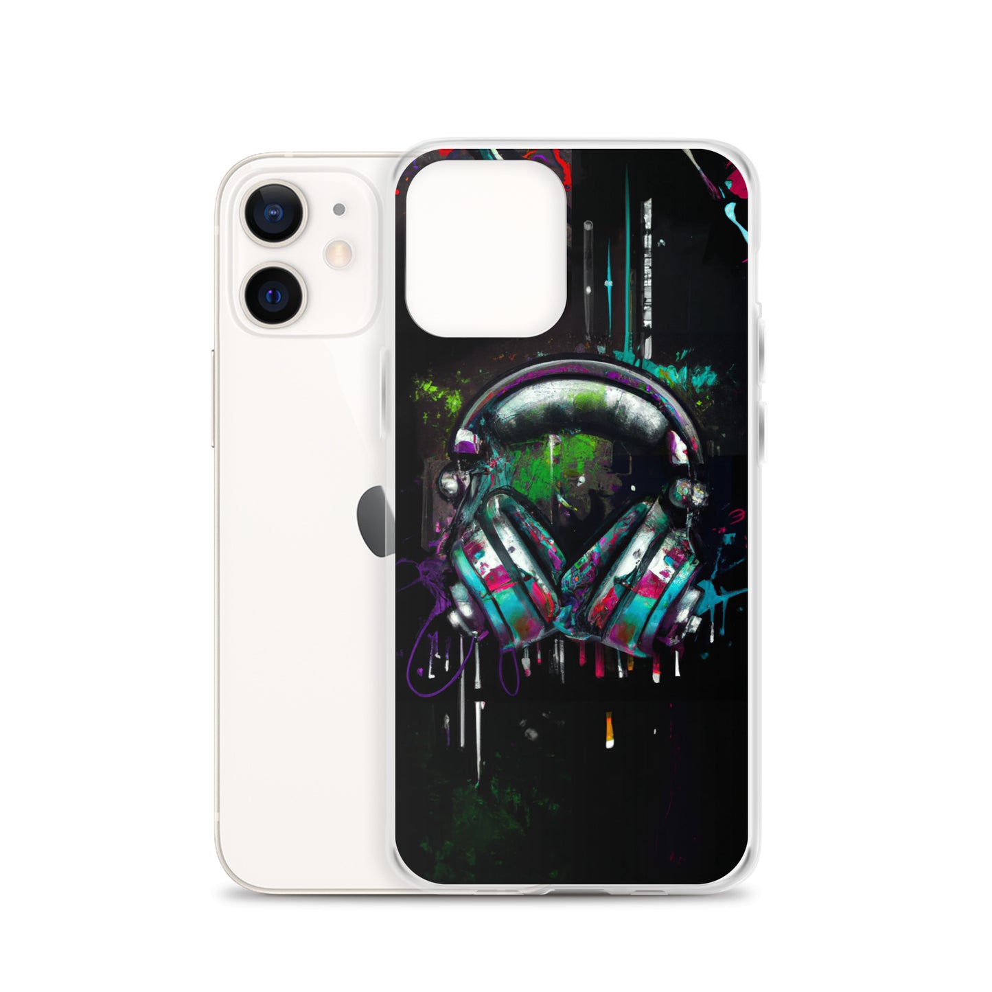 Headphones (v1) Clear Case for iPhone®