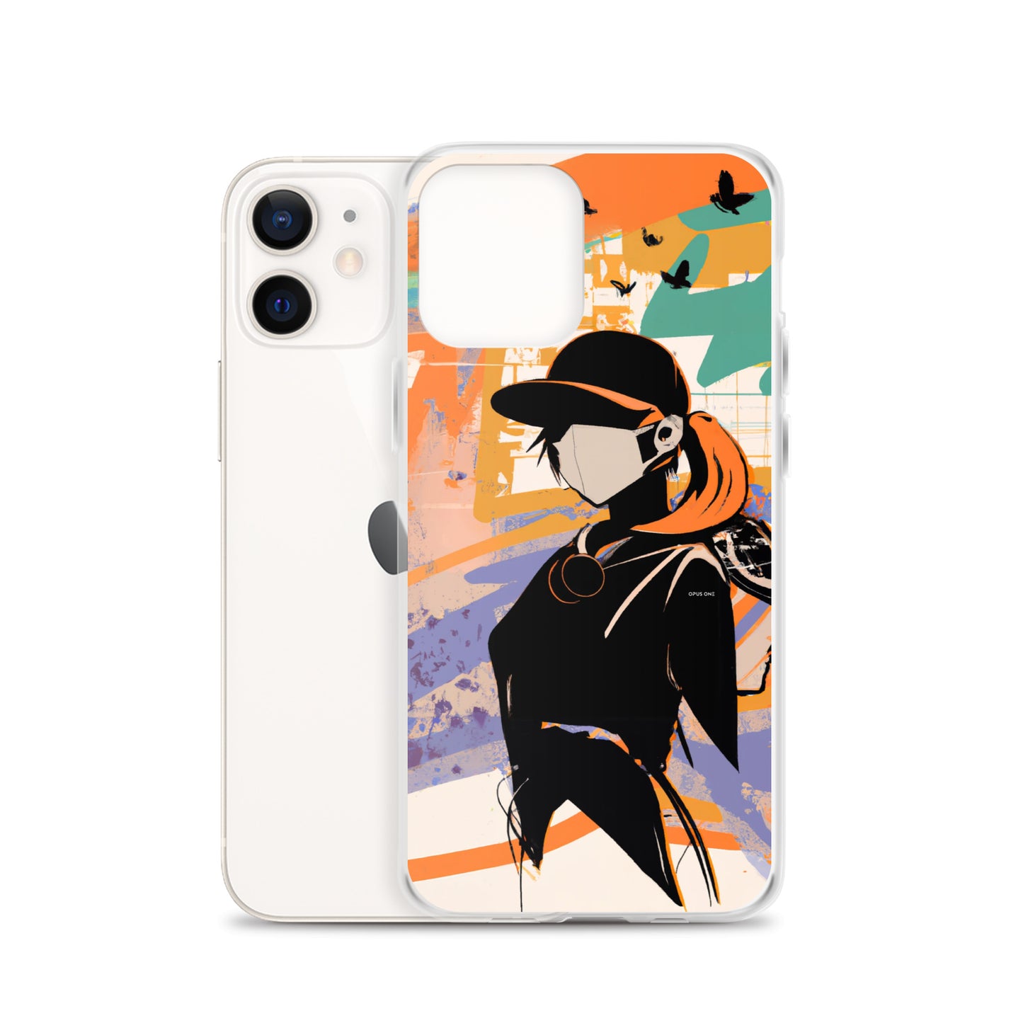 Girl in the Mask (v1) Clear Case for iPhone®