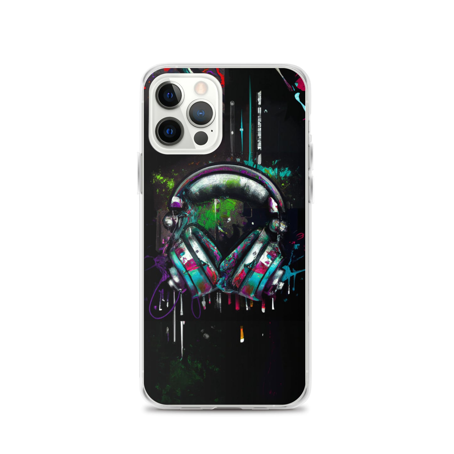 Headphones (v1) Clear Case for iPhone®