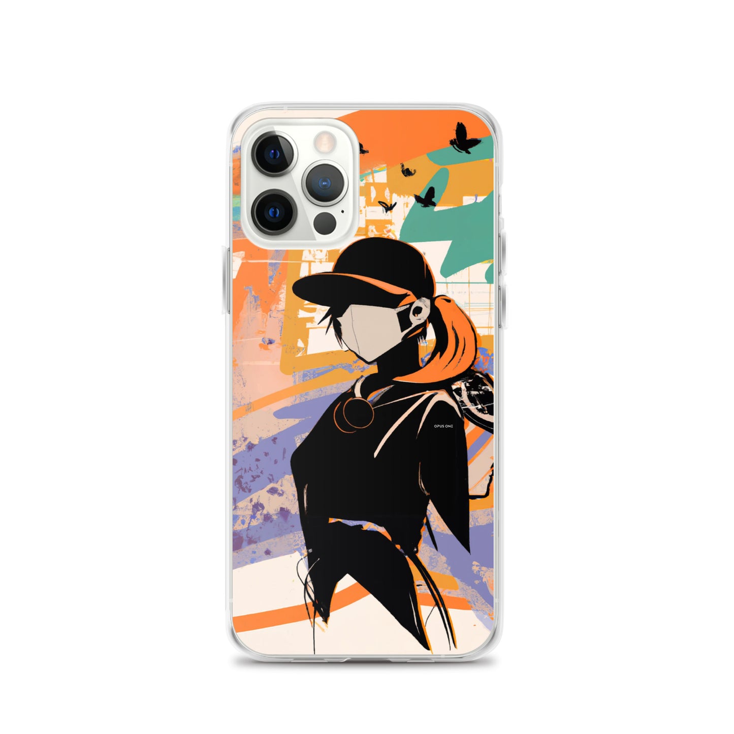 Girl in the Mask (v1) Clear Case for iPhone®