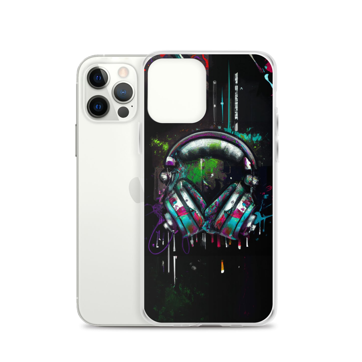 Headphones (v1) Clear Case for iPhone®