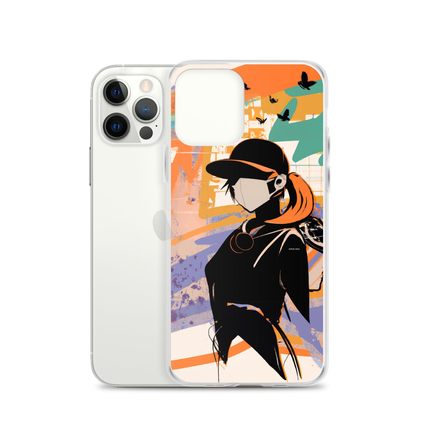 Girl in the Mask (v1) Clear Case for iPhone®