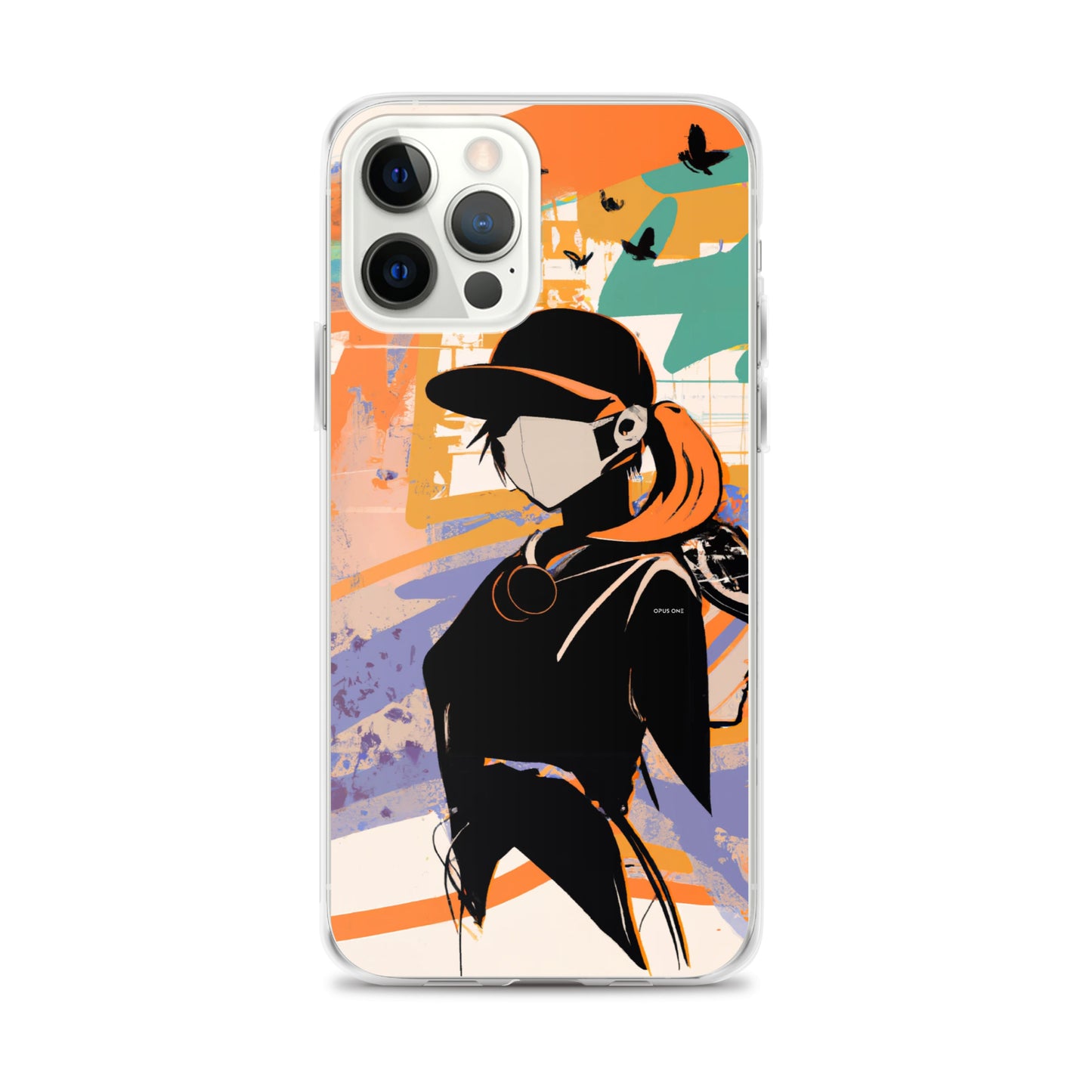 Girl in the Mask (v1) Clear Case for iPhone®