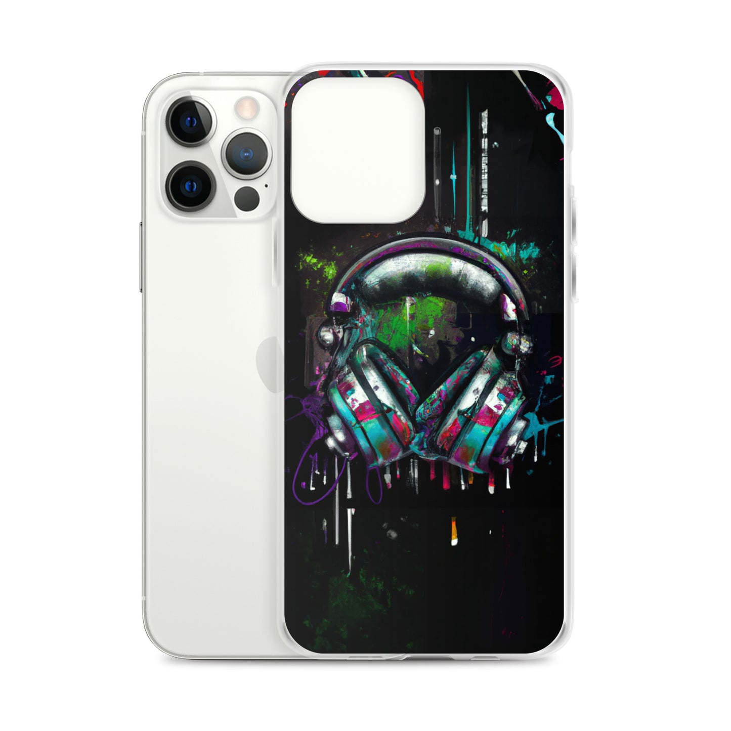 Headphones (v1) Clear Case for iPhone®