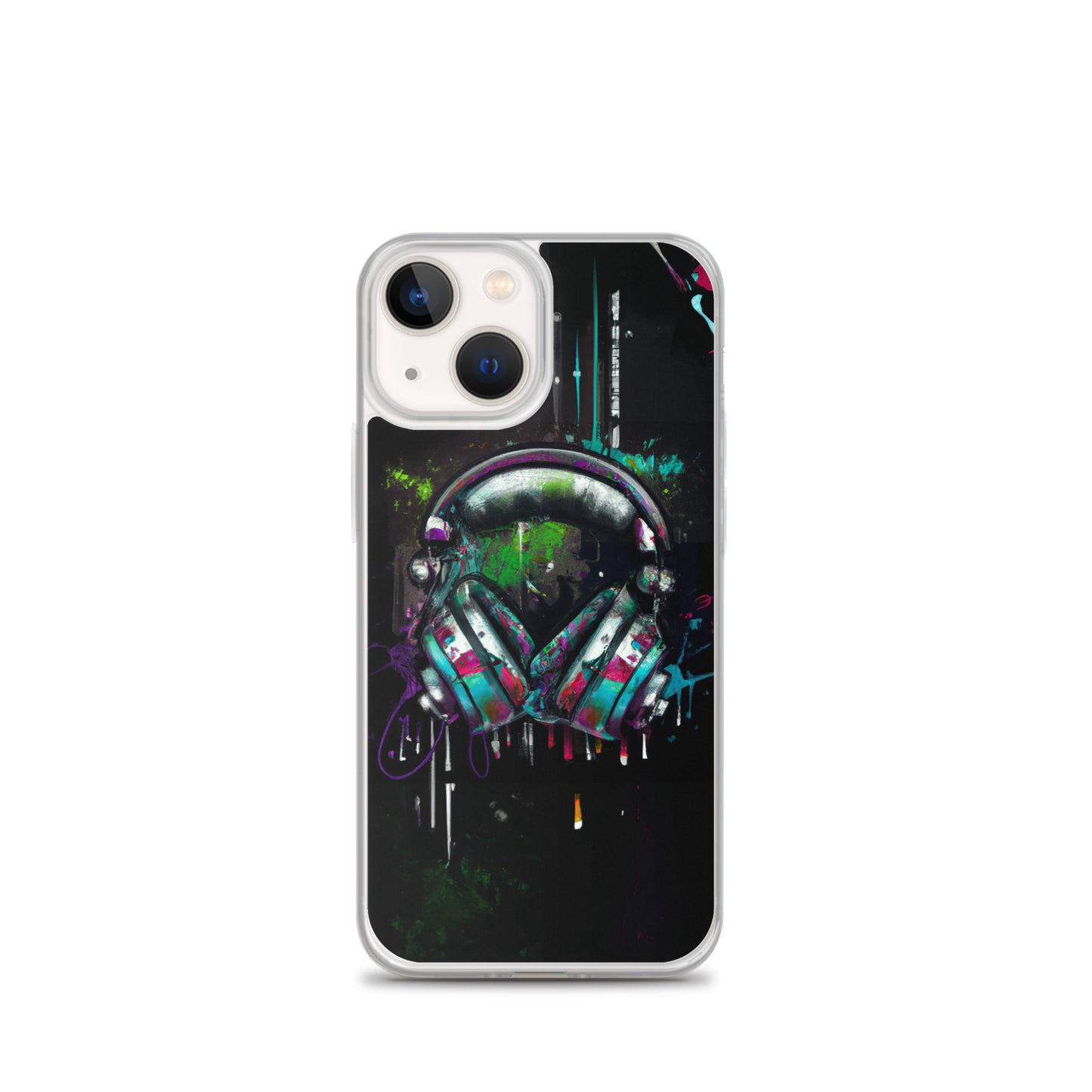 Headphones (v1) Clear Case for iPhone®