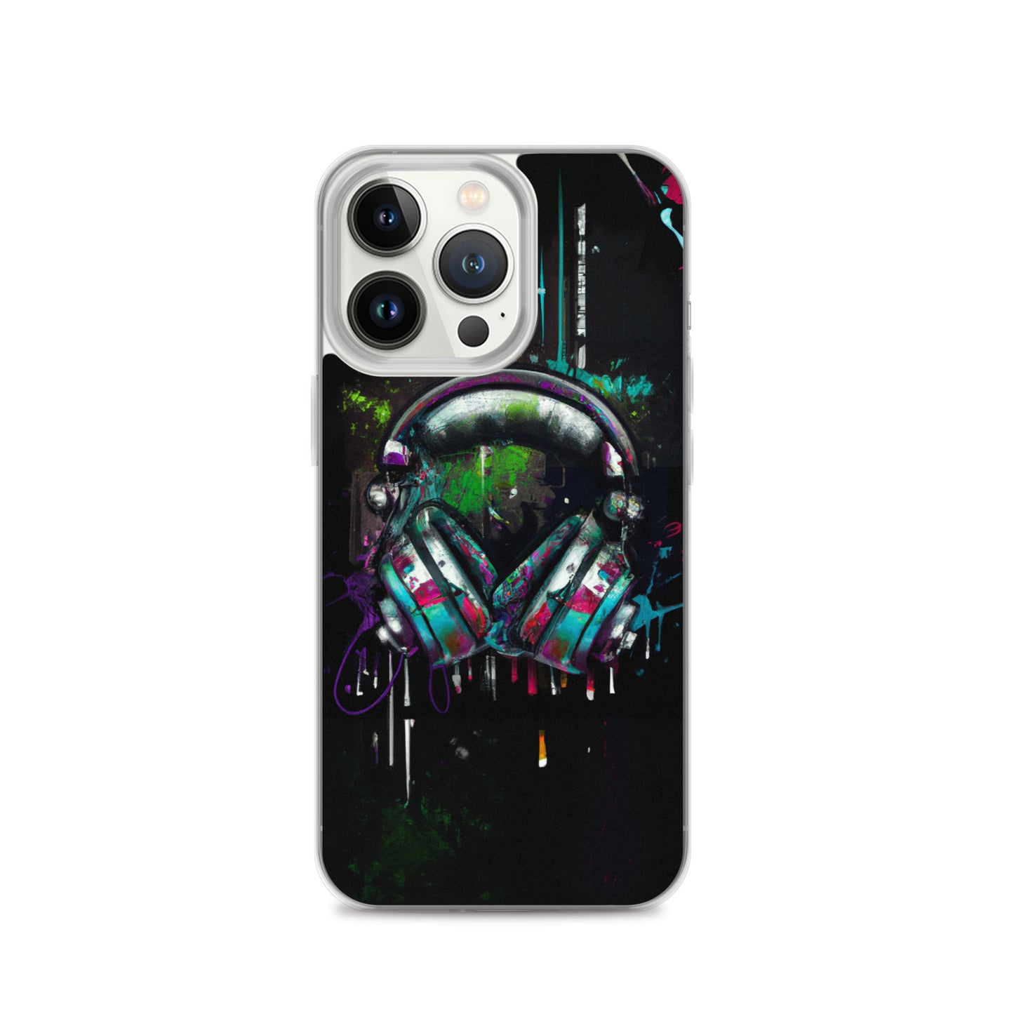 Headphones (v1) Clear Case for iPhone®