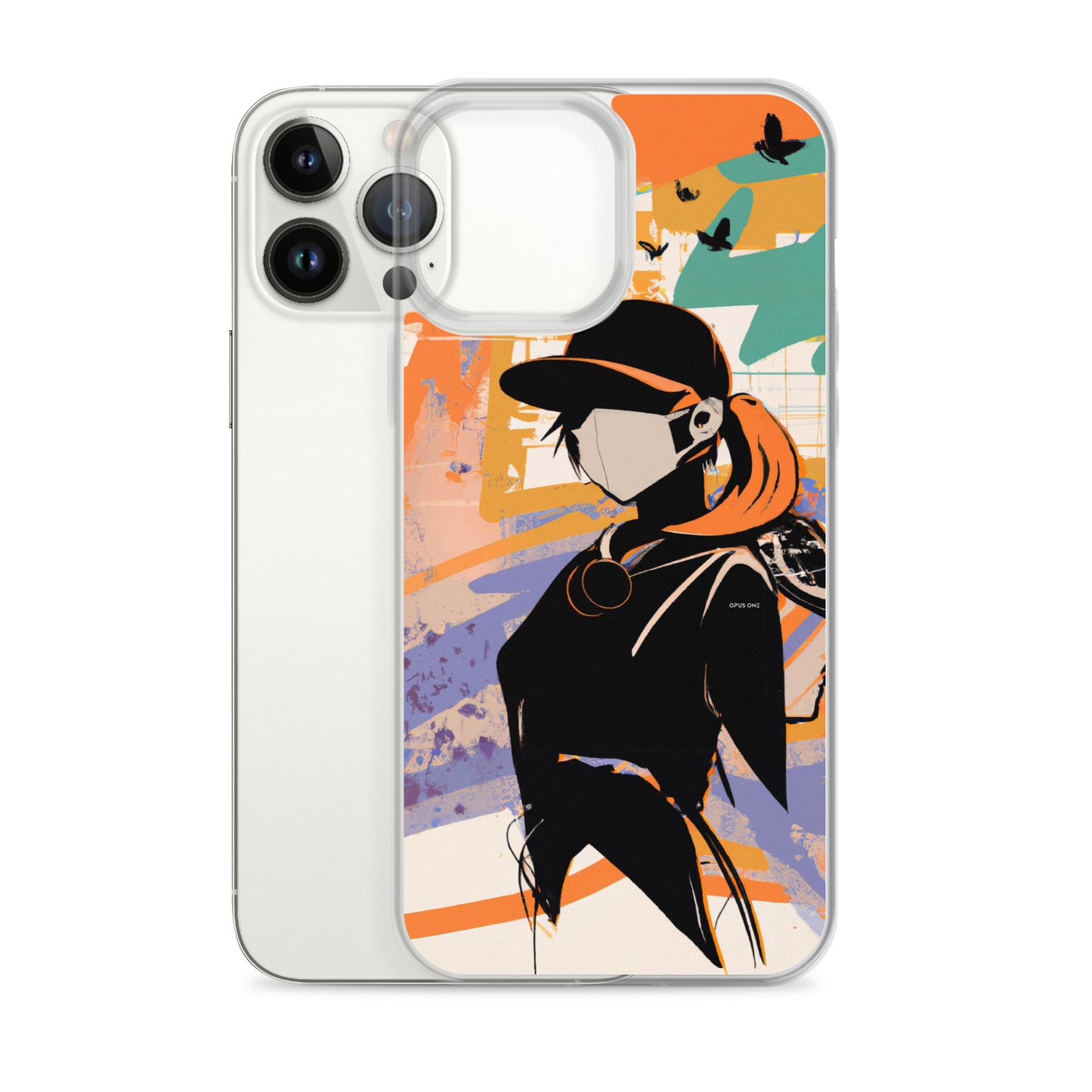 Girl in the Mask (v1) Clear Case for iPhone®