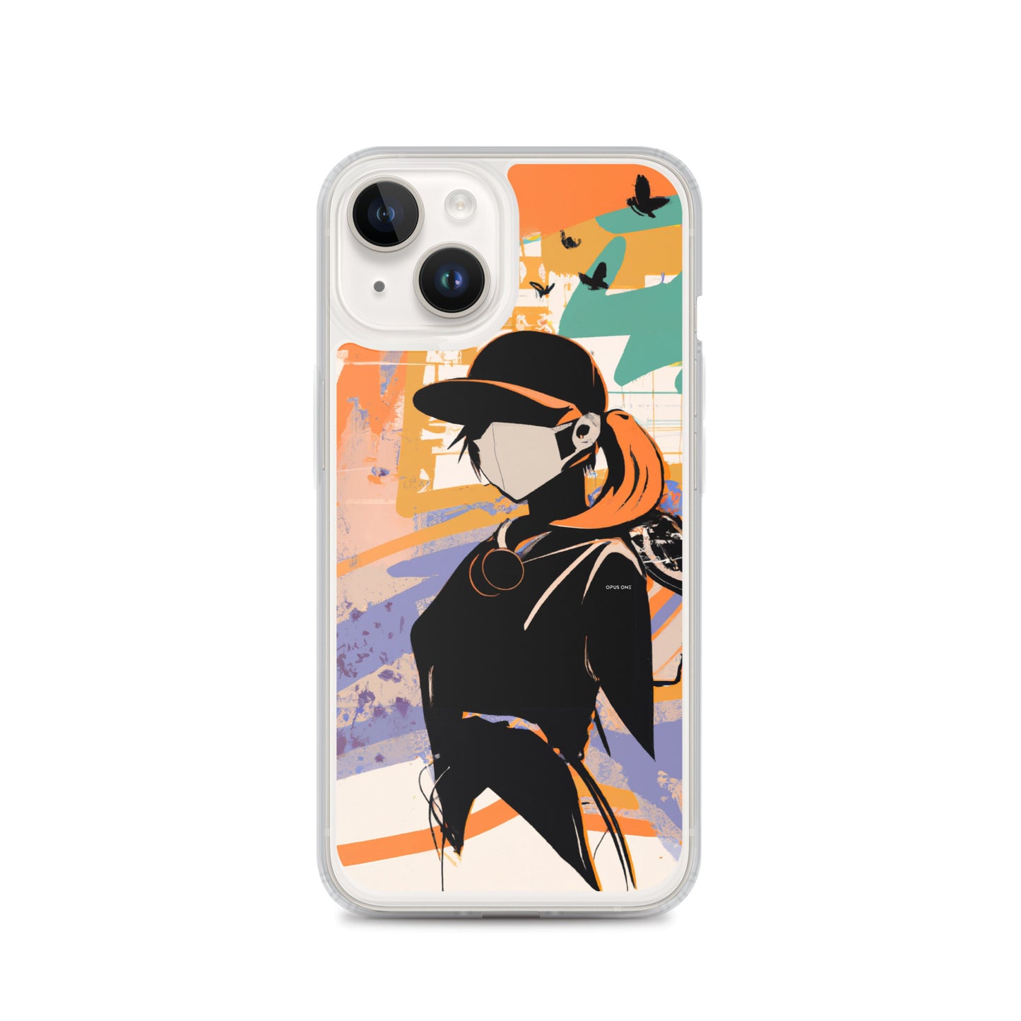 Girl in the Mask (v1) Clear Case for iPhone®