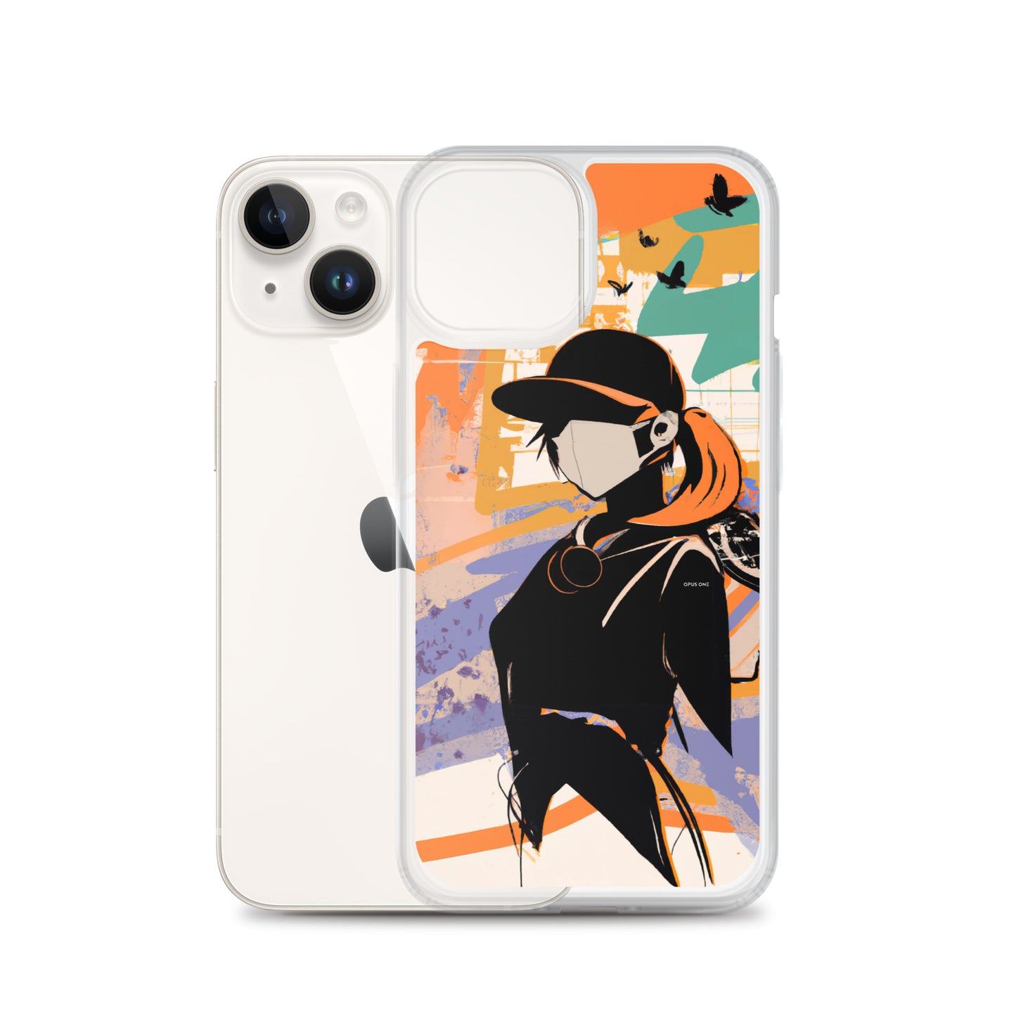 Girl in the Mask (v1) Clear Case for iPhone®