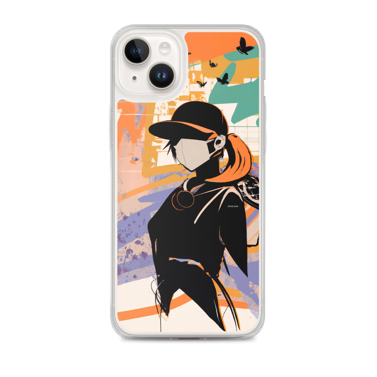 Girl in the Mask (v1) Clear Case for iPhone®