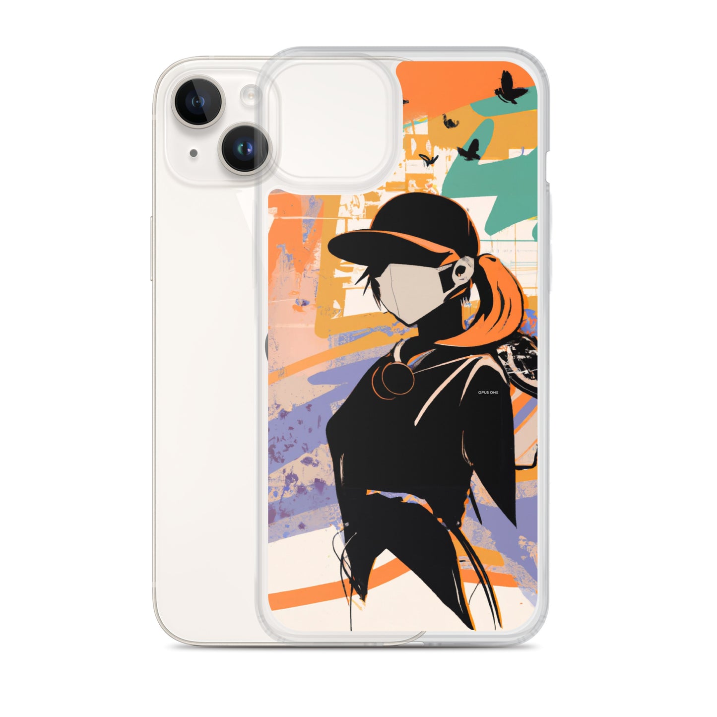 Girl in the Mask (v1) Clear Case for iPhone®