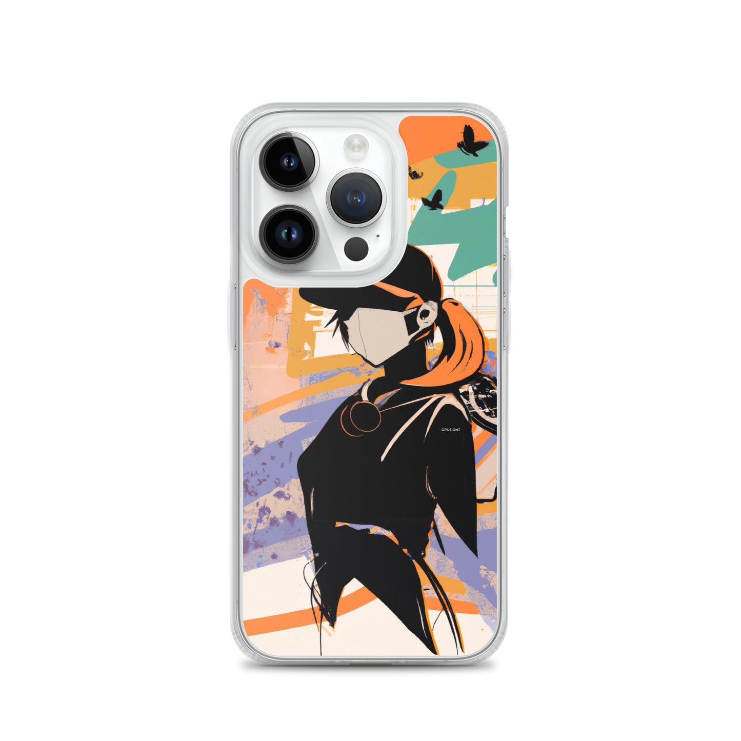 Girl in the Mask (v1) Clear Case for iPhone®