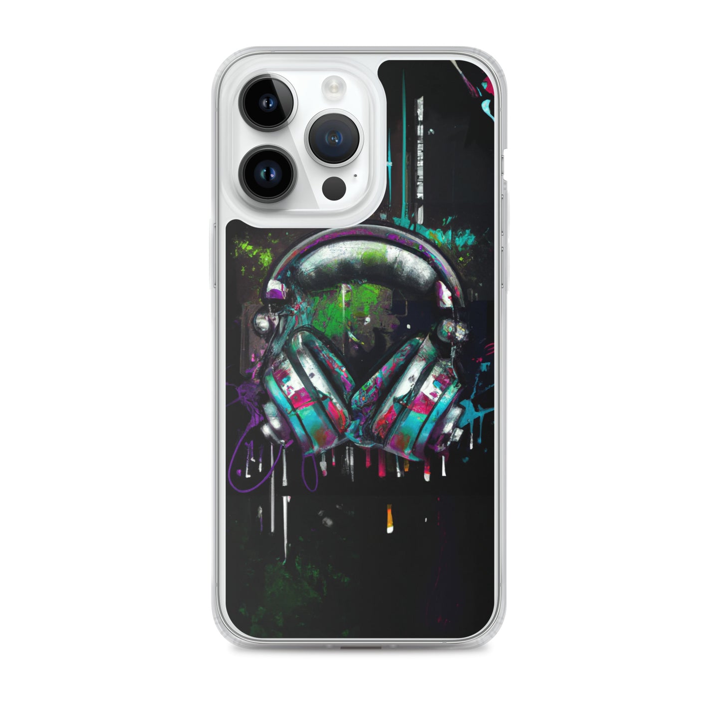 Headphones (v1) Clear Case for iPhone®