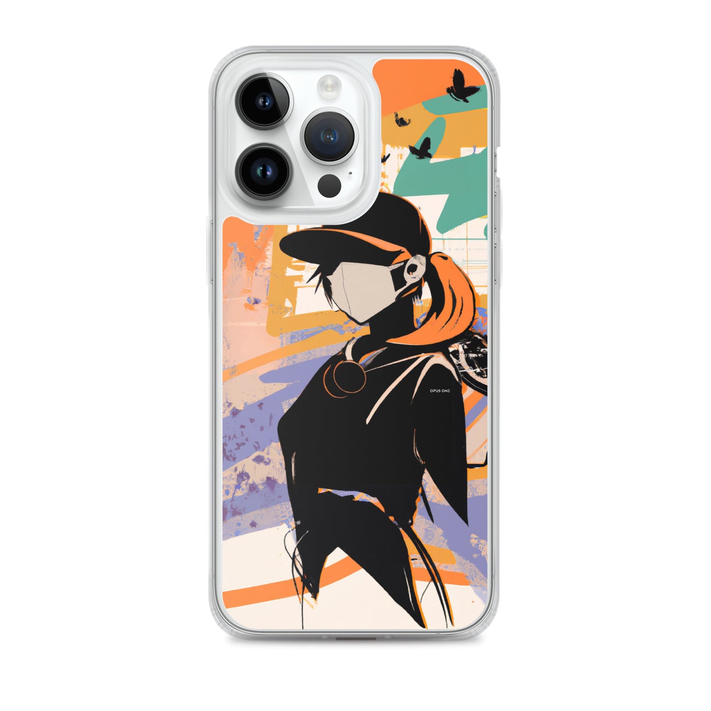 Girl in the Mask (v1) Clear Case for iPhone®