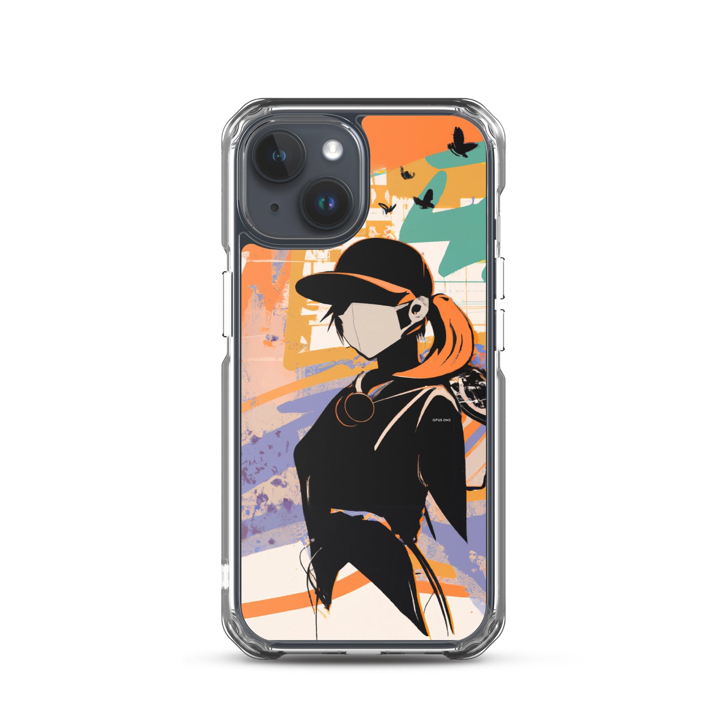 Girl in the Mask (v1) Clear Case for iPhone®