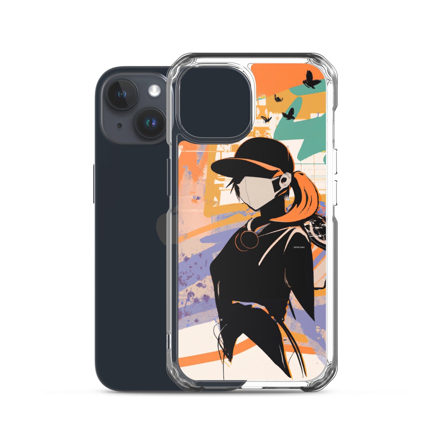 Girl in the Mask (v1) Clear Case for iPhone®