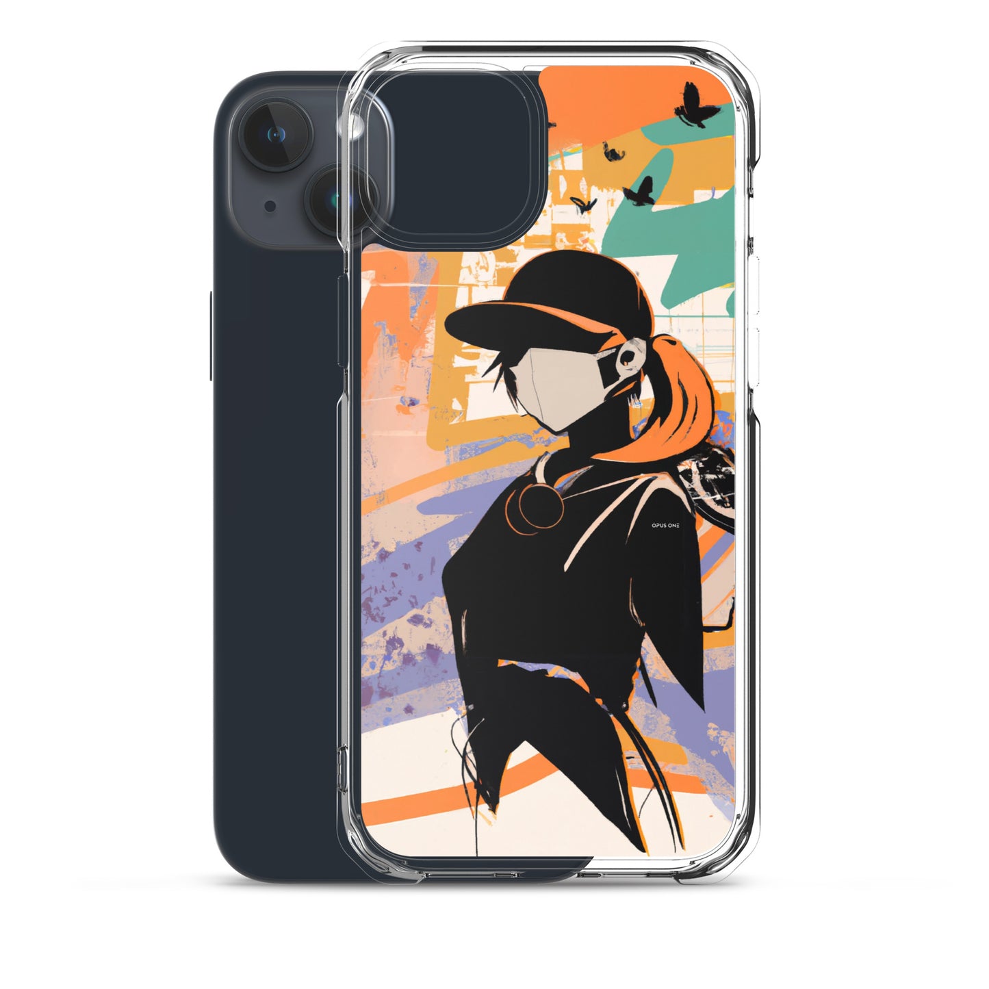 Girl in the Mask (v1) Clear Case for iPhone®