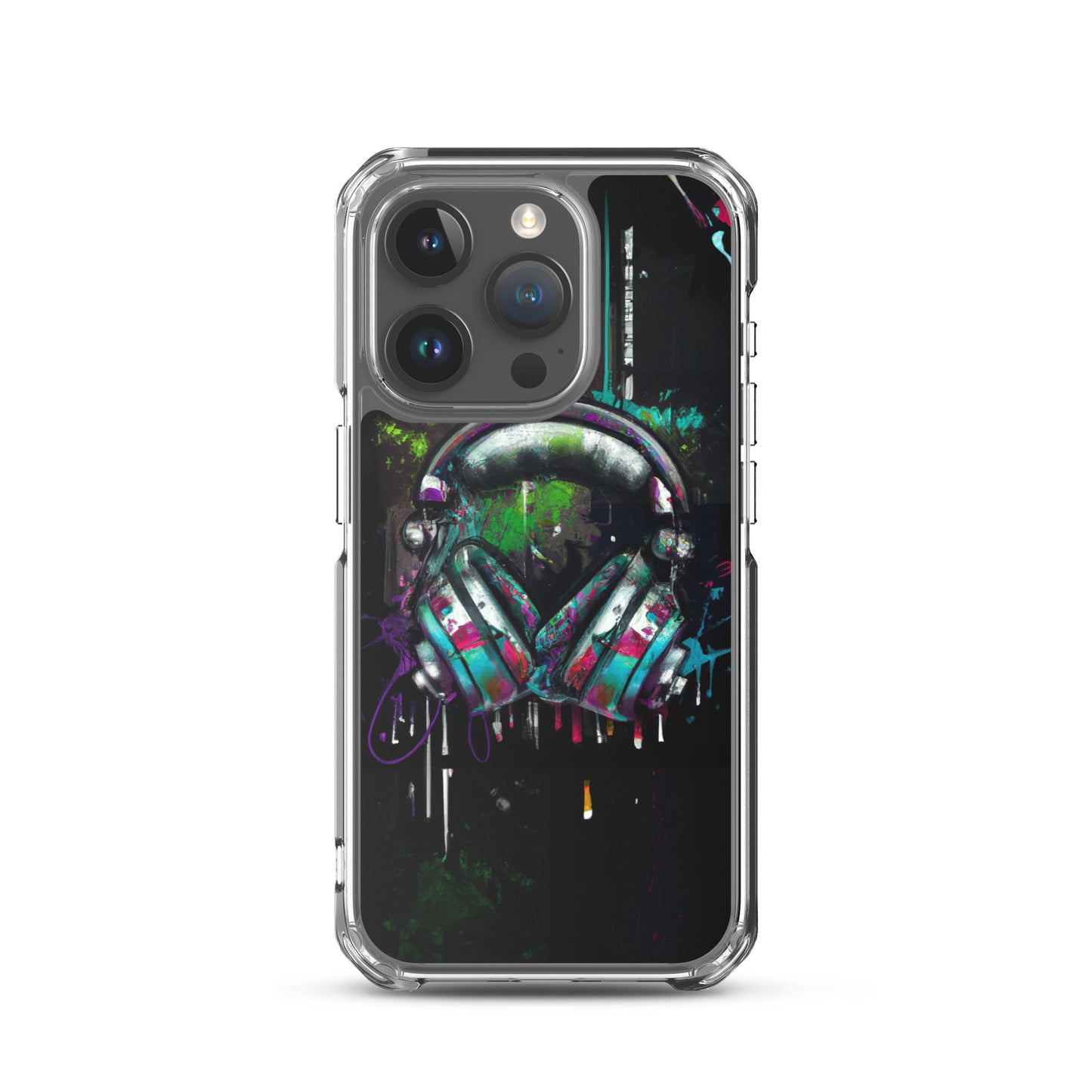 Headphones (v1) Clear Case for iPhone®