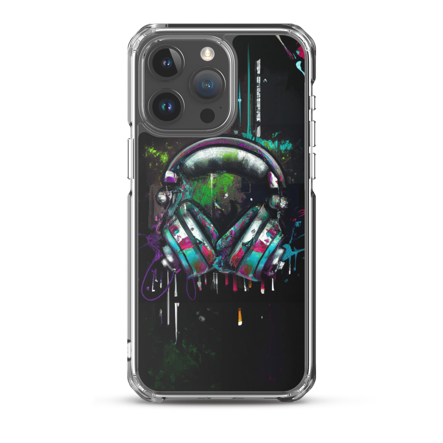 Headphones (v1) Clear Case for iPhone®