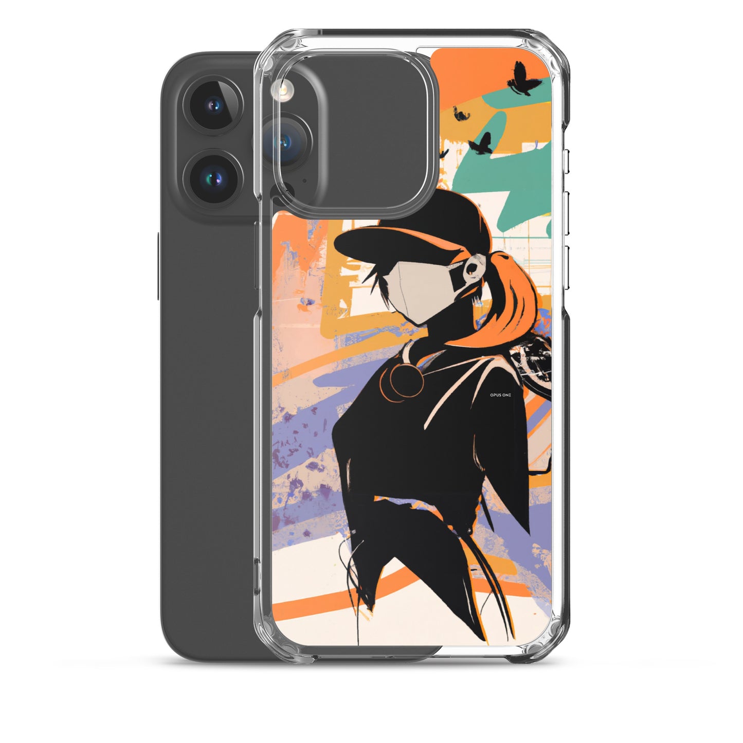 Girl in the Mask (v1) Clear Case for iPhone®