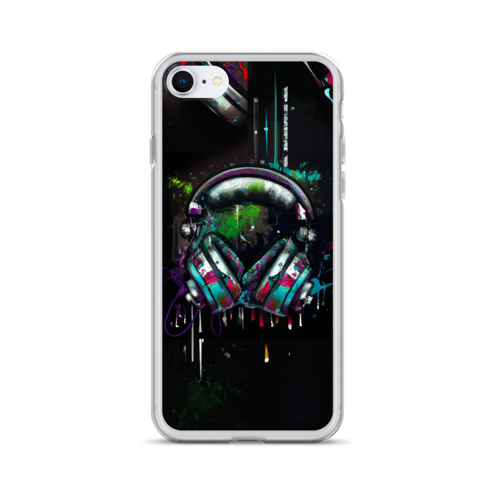 Headphones (v1) Clear Case for iPhone®