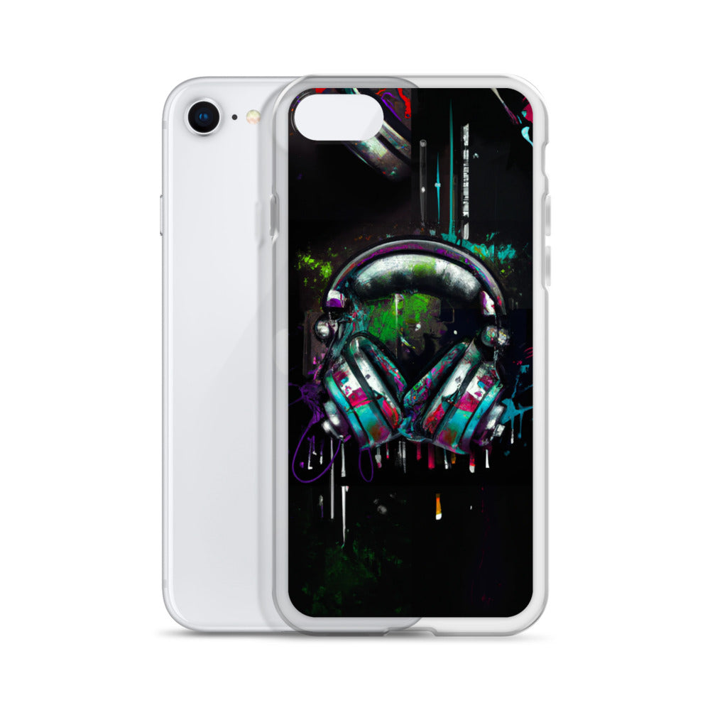 Headphones (v1) Clear Case for iPhone®