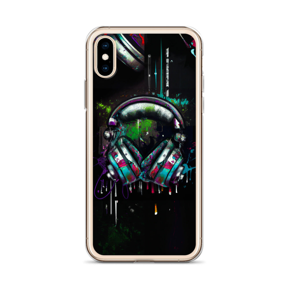 Headphones (v1) Clear Case for iPhone®