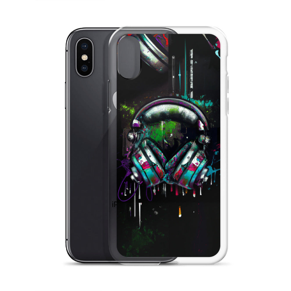 Headphones (v1) Clear Case for iPhone®