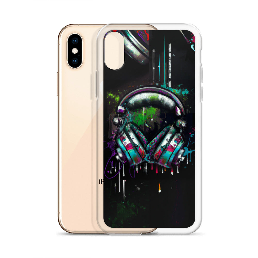 Headphones (v1) Clear Case for iPhone®