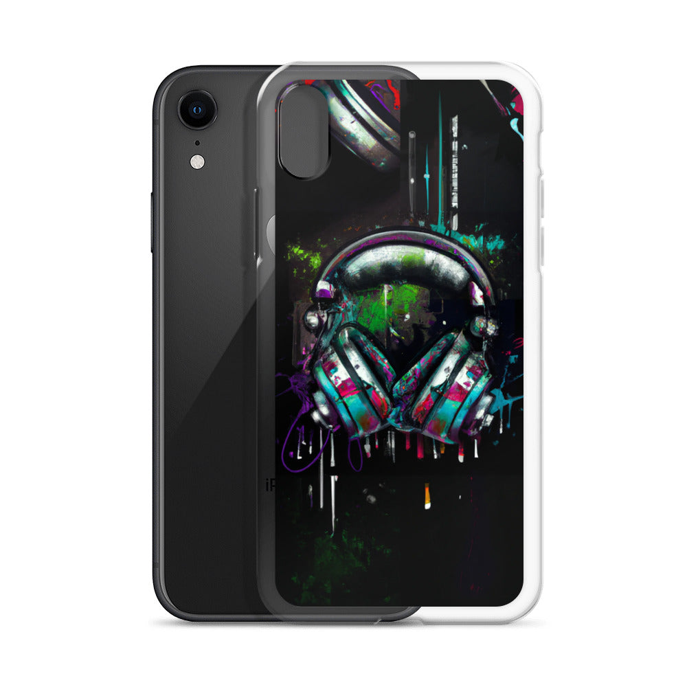 Headphones (v1) Clear Case for iPhone®