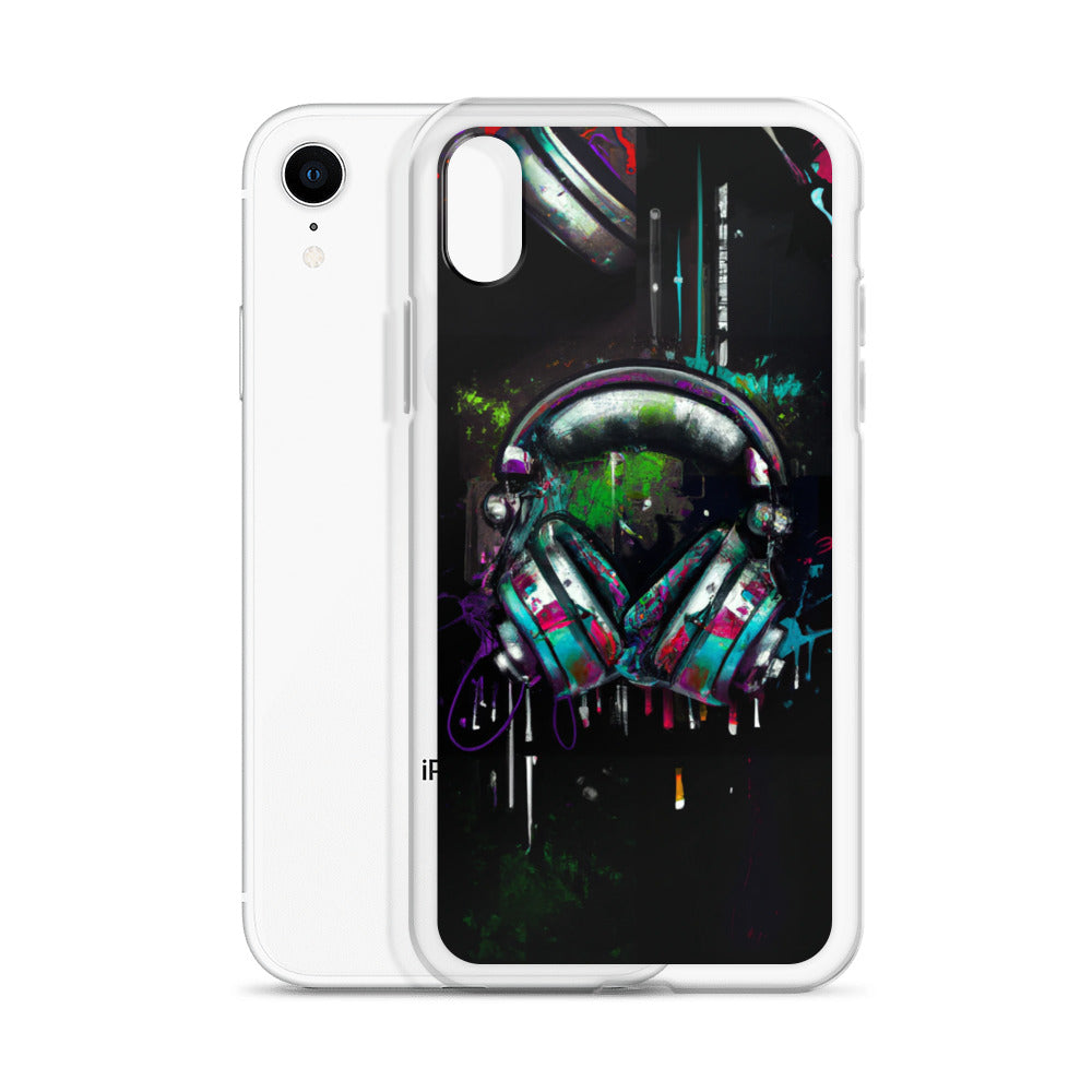 Headphones (v1) Clear Case for iPhone®