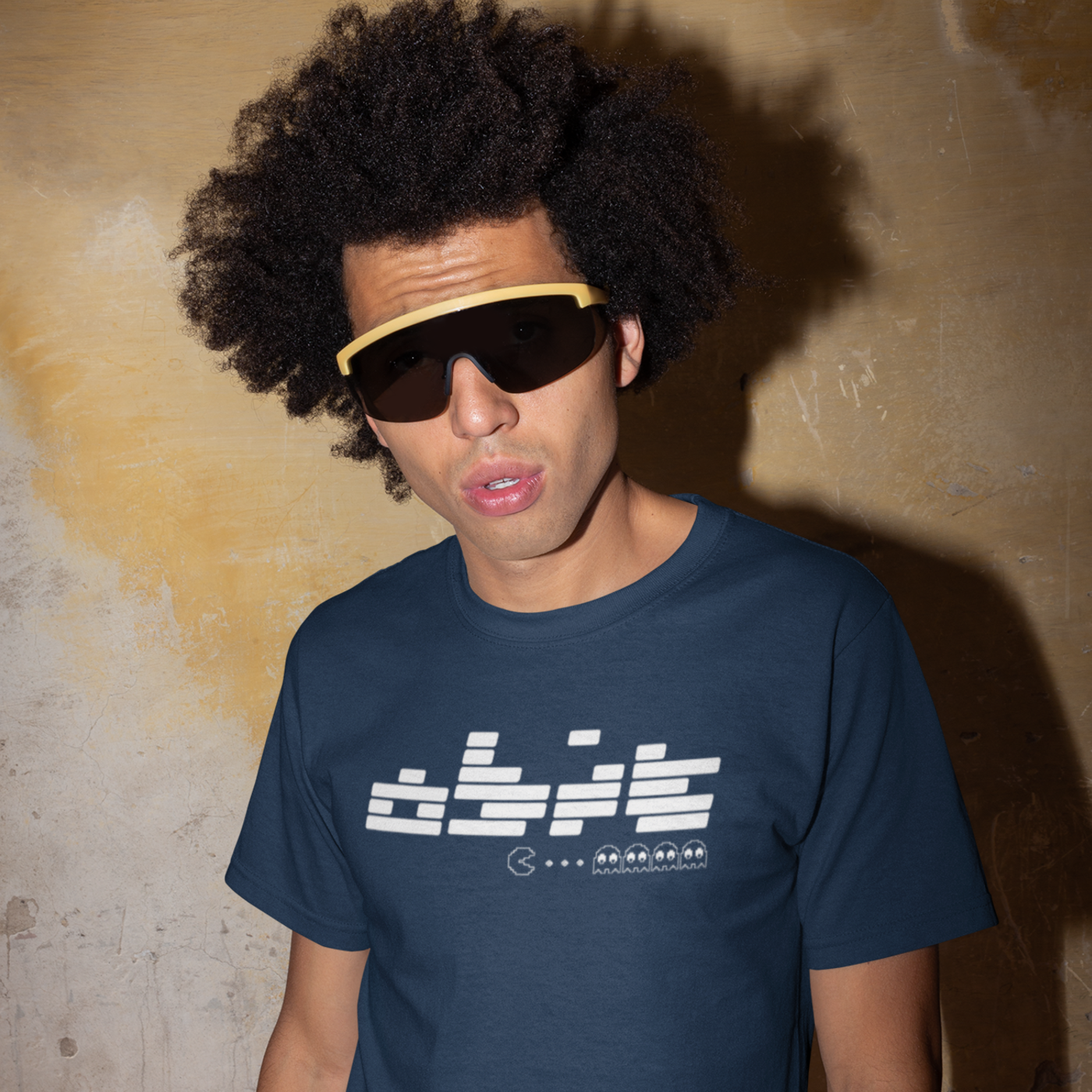 8bit (Pacman) Unisex organic cotton t-shirt