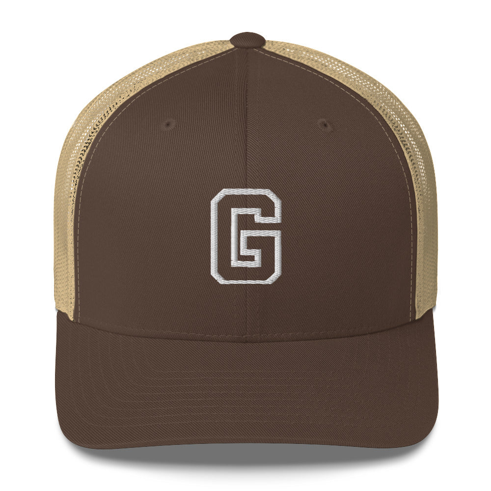 G (v1) Trucker Cap (White Text)