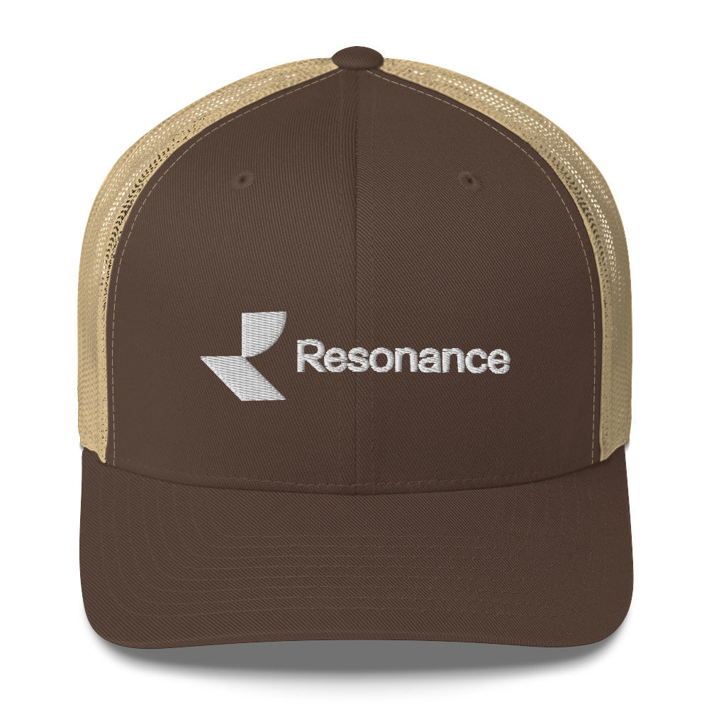 Resonance Type 1 Trucker Cap (White Text)