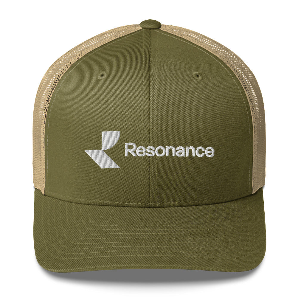 Resonance Type 1 Trucker Cap (White Text)