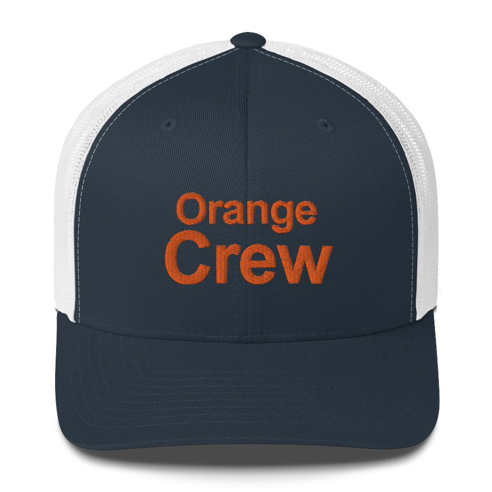 Orange Crew Trucker Cap