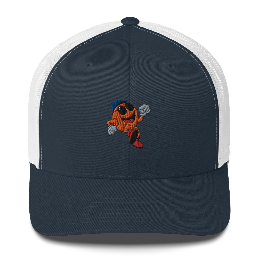 Orange Trucker Cap