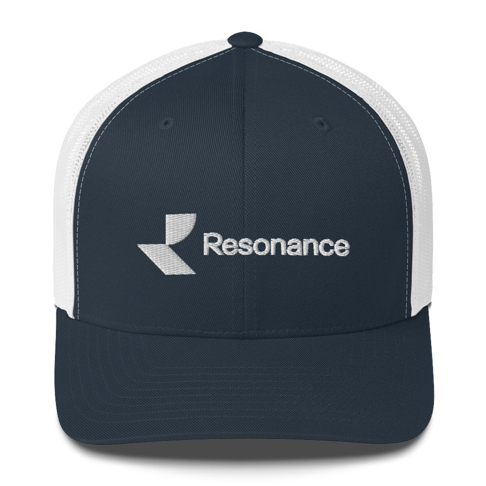 Resonance Type 1 Trucker Cap (White Text)