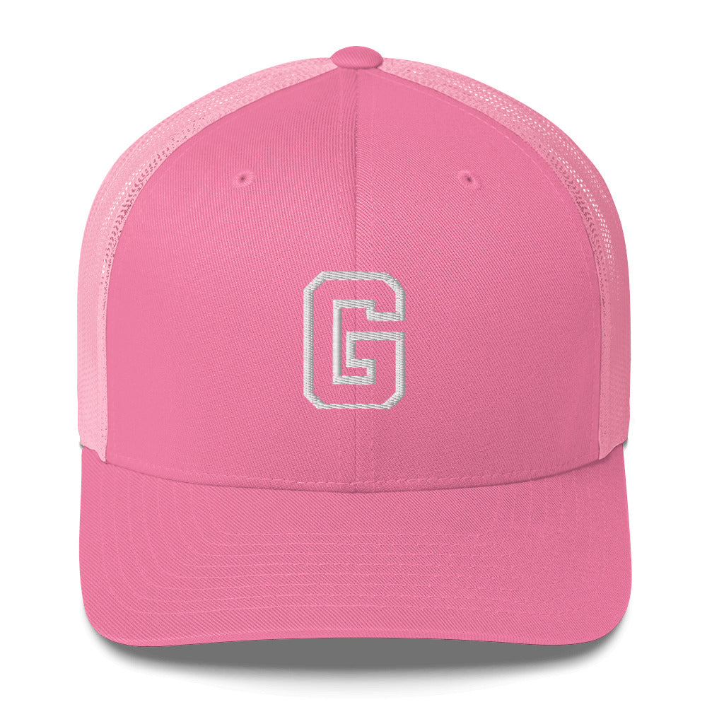 G (v1) Trucker Cap (White Text)