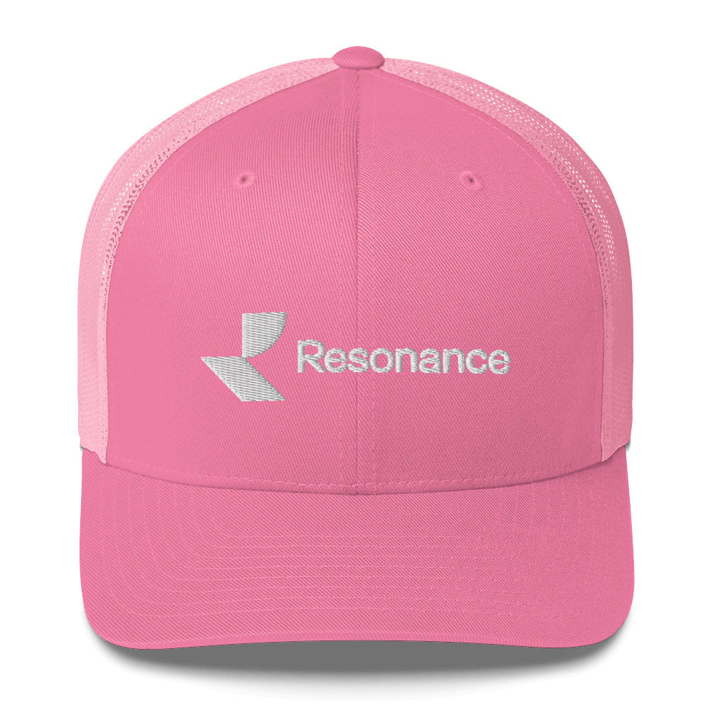 Resonance Type 1 Trucker Cap (White Text)