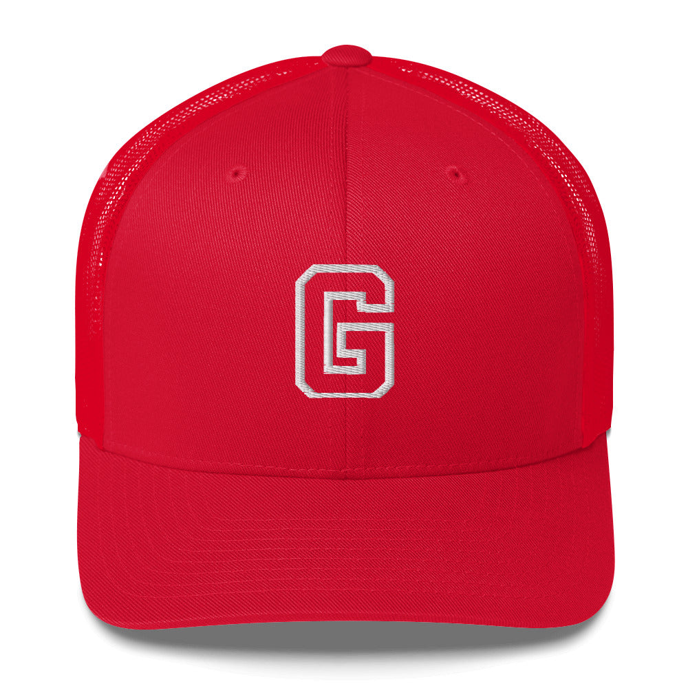 G (v1) Trucker Cap (White Text)
